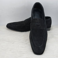 Suede Leather Penny Loafers